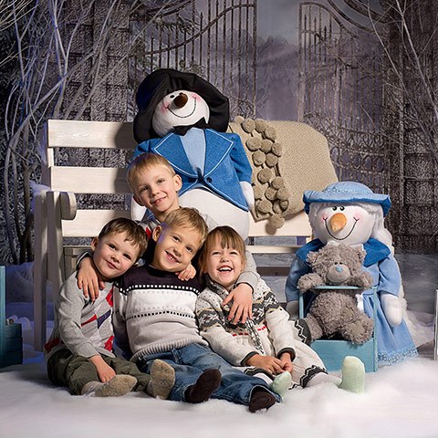 Новогодний фотопроект 2014
