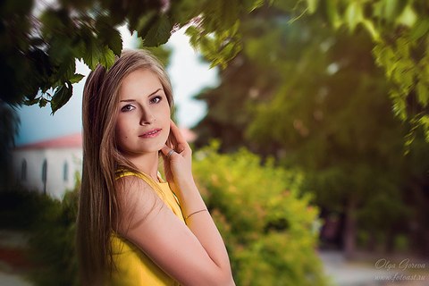 Фотосессия на улице с Венерой