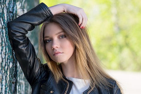 Прогулочная фотосессия в Кирове с Кристиной