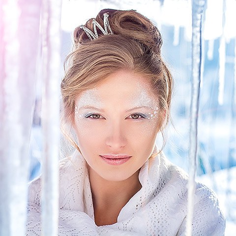 Творческая фотосессия - Зимняя Королева