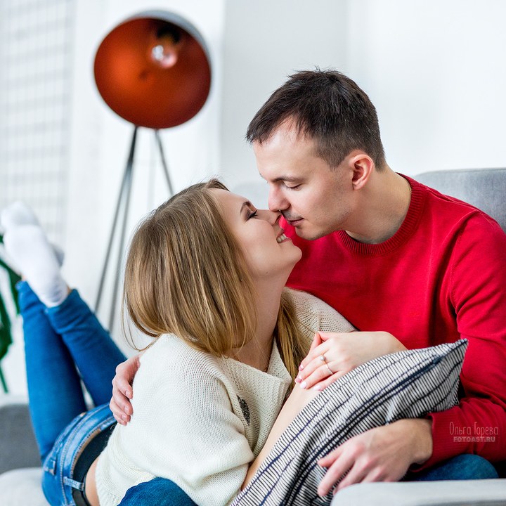 Lovestory в фотостудии в Кирове