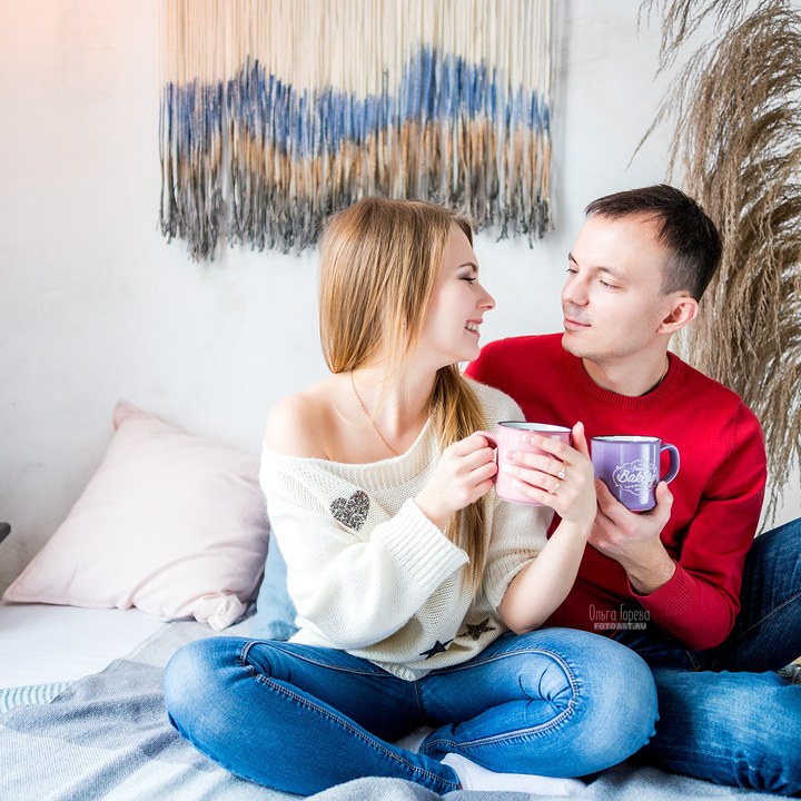 Lovestory в фотостудии в Кирове