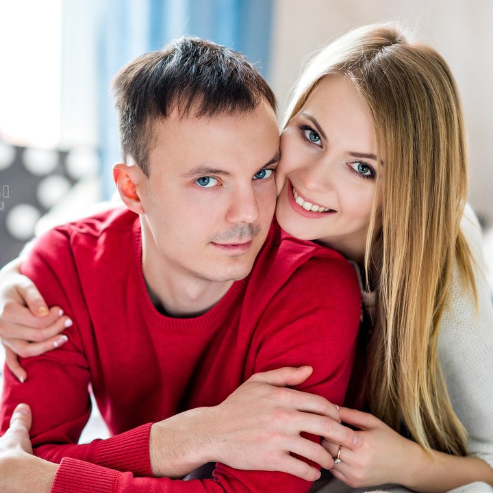 Lovestory в фотостудии в Кирове