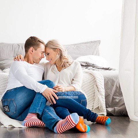 Красивая пара в фотостудии в Кирове. Lovestory