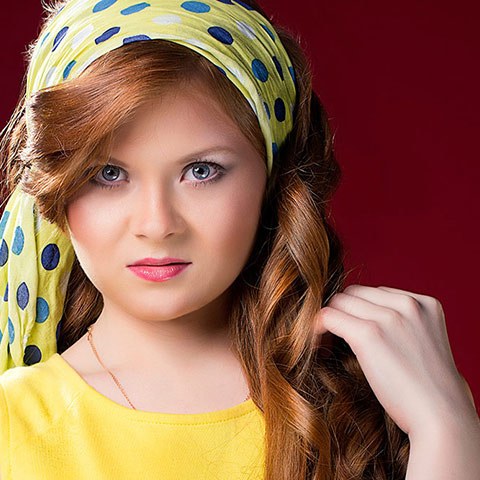 Фотосессия в студии с Анастасией