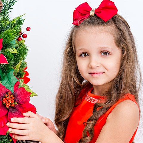 Новогодние фотосессии 2017 в студии