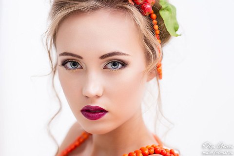 Осенняя фотосессия в студии