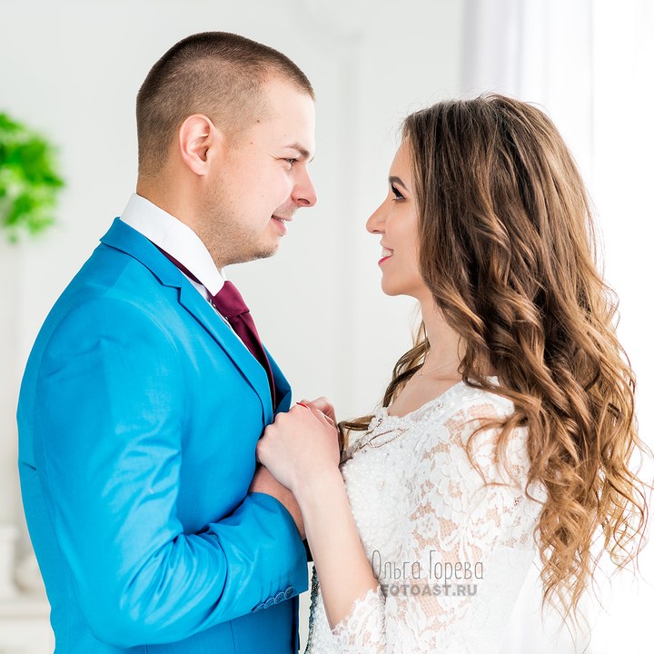 Свадебная фотосессия в фотостудии Давинчи в Кирове