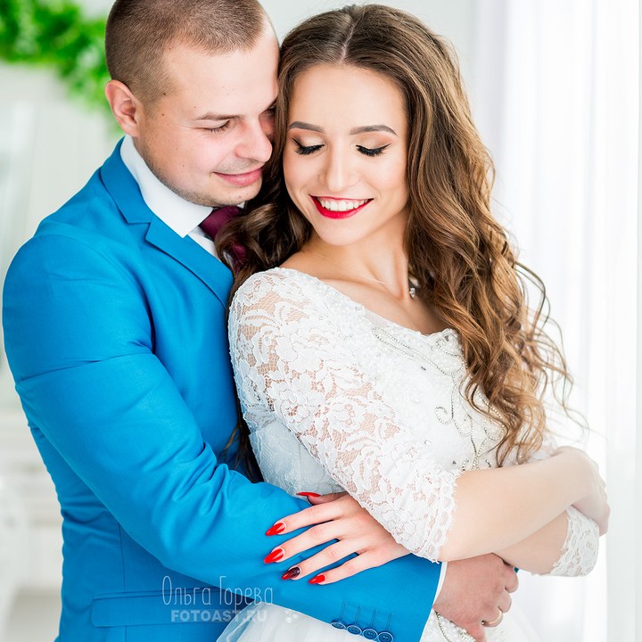 Свадебная фотосессия в фотостудии Давинчи в Кирове