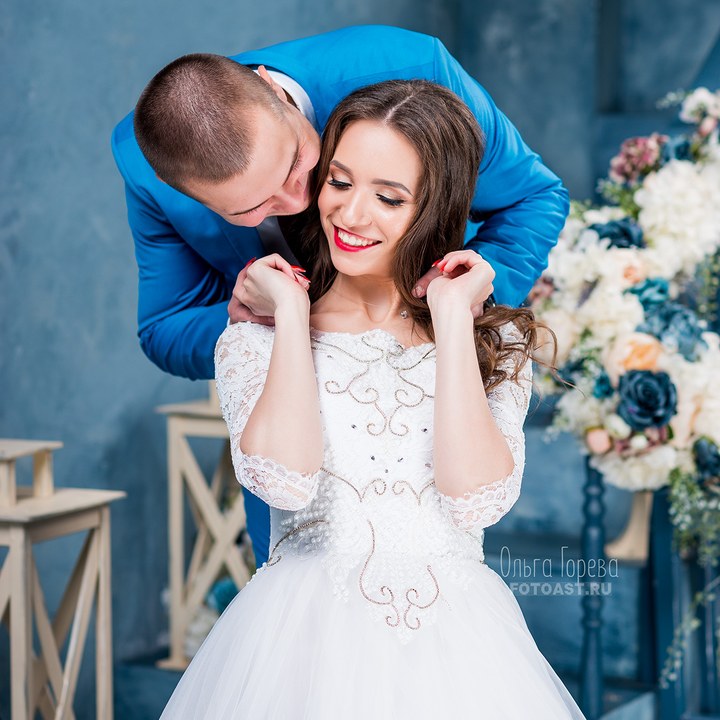 Свадебная фотосессия в фотостудии Давинчи в Кирове