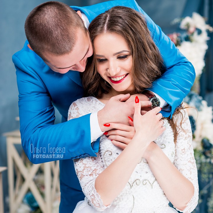 Свадебная фотосессия в фотостудии Давинчи в Кирове