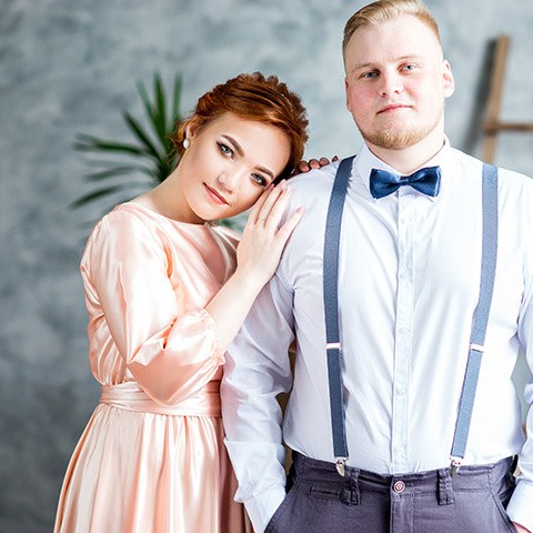 Свадебная фотосессия в Кирове в фотостудии Лайт Ап