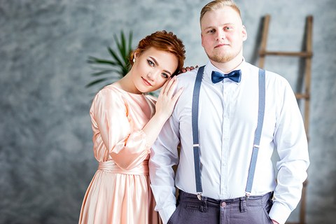 Свадебная фотосессия в Кирове в фотостудии Лайт Ап